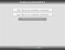 Tablet Screenshot of fahrenheit211.net